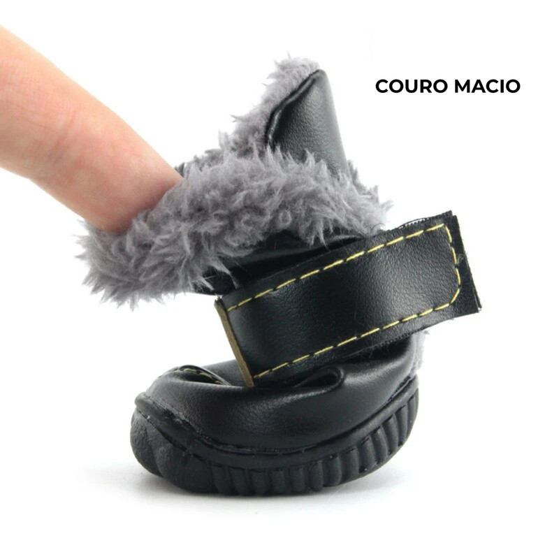 Botinhas Impermeáveis para Cães 4Pç | Antiderrapante