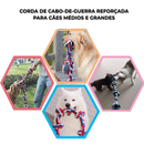 Corda de Algodão para Cães | Brinquedo de Mordida