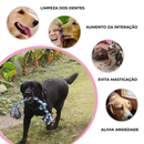 Corda de Algodão para Cães | Brinquedo de Mordida