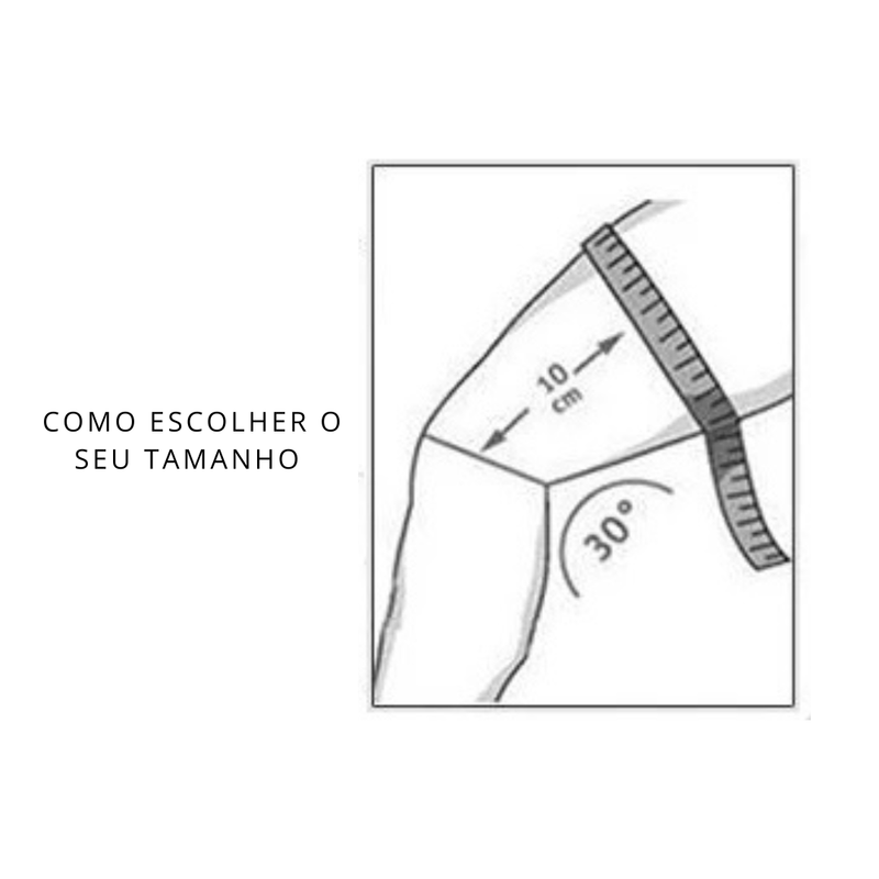Joelheira de Compressão Esportiva | 1 Peça (S–3XL)