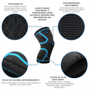 Joelheira de Compressão Esportiva | 1 Peça (S–3XL)