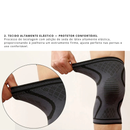 Joelheira de Compressão Esportiva | 1 Peça (S–3XL)