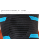 Joelheira de Compressão Esportiva | 1 Peça (S–3XL)