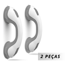 Barras de Apoio com Sucção (Par) – Segurança sem furos no seu banheiro