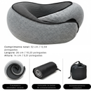 Travesseiro de Pescoço Ajustável – Viagem Sem Dores