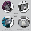 Trocador Portátil Premium – trocas rápidas, limpas e sem stress