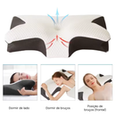 Travesseiro Cervical Ortopédico de Espuma Visco – Alinha, Alivia e Renova Seu Sono