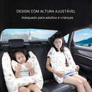 Travesseiro H-Shape para Viagem no Carro – Apoio de Cabeça & Pescoço Confortável para Crianças e Adultos
