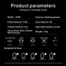 Leitor Pince-Néz Pocket TR90 — Óculos de Leitura Portáteis