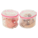 Saco de Lavagem para Lingerie com Zíper – Malha Protetora 15×15 cm