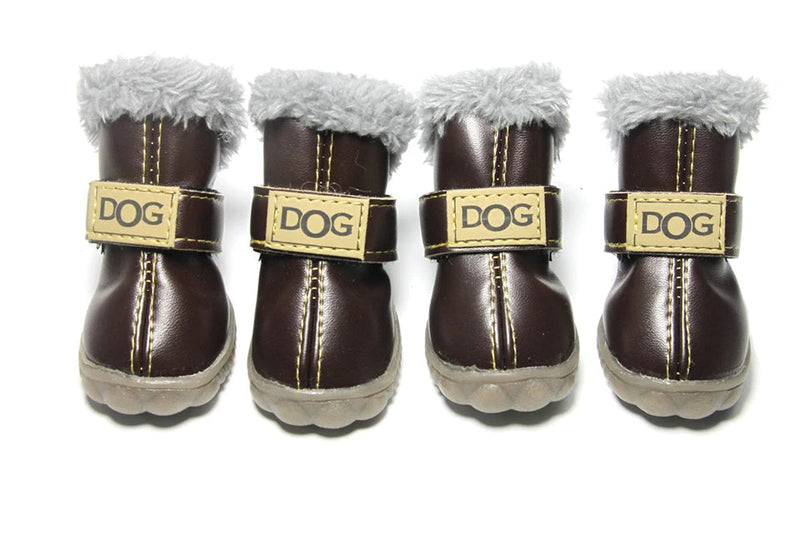 Botinhas Impermeáveis para Cães 4Pç | Antiderrapante