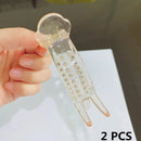 Garra Premium 3 Dentes — Presilha de Cabelo 8,3 cm (Fixação Forte)