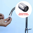 Torneira LED Luminescente p/ Cozinha/Box – Azul | 3 Cores Termo | 7 Cores