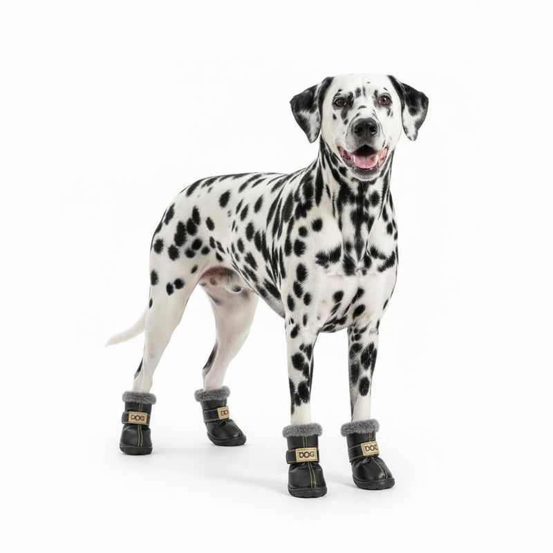 Botinhas Impermeáveis para Cães 4Pç | Antiderrapante