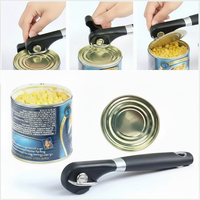 Abridor de Latas Inox Manual | Corte Lateral