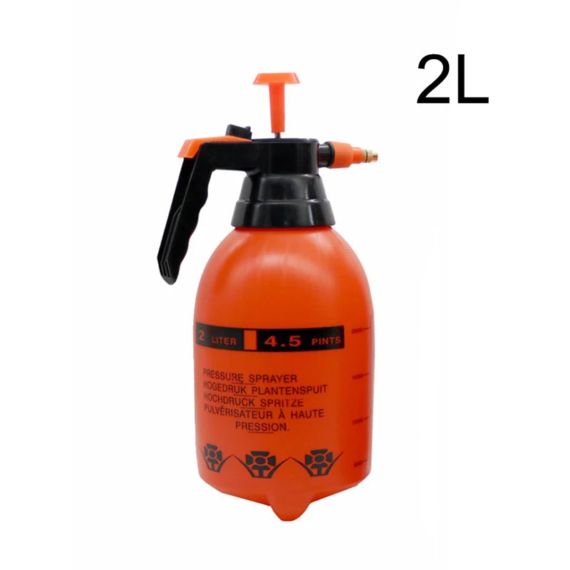Pulverizador Manual de Pressão 2 L ou 3 L • Bico de Latão Ajustável