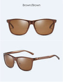 Óculos Polar Vision A61 — Alumínio & Polarização UV400