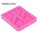 Molde Silicone “Milk Letters” | Food Grade (7×6,1 cm)