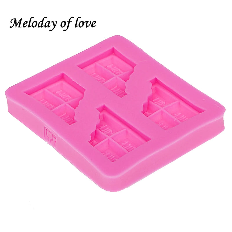 Molde Silicone “Milk Letters” | Food Grade (7×6,1 cm)
