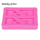 Molde Silicone “Milk Letters” | Food Grade (7×6,1 cm)