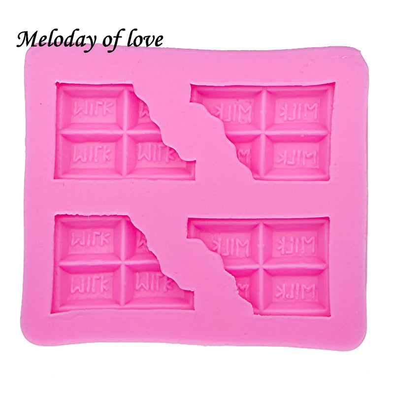 Molde Silicone “Milk Letters” | Food Grade (7×6,1 cm)