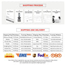 Torneira LED Luminescente p/ Cozinha/Box – Azul | 3 Cores Termo | 7 Cores