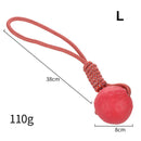 Bola de Borracha TPR para Cães S–XL | Resistente