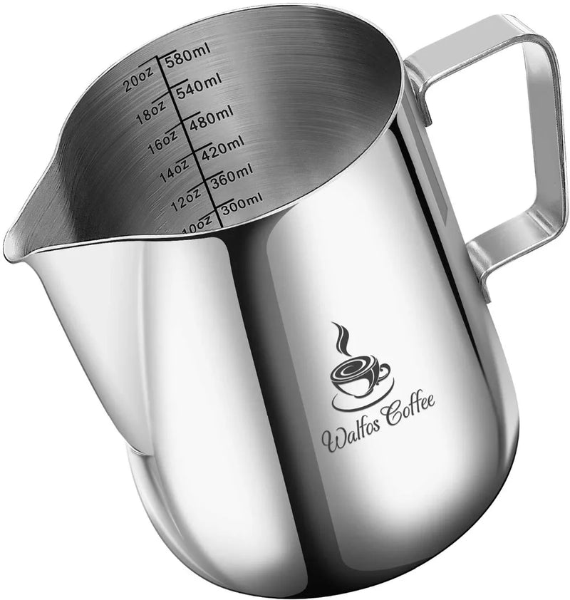 Jarra Latte Pro Inox | Pitcher p/ Latte Art (100–1500 ml)