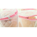 Saco de Lavagem para Lingerie com Zíper – Malha Protetora 15×15 cm