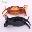 Garra Premium 3 Dentes — Presilha de Cabelo 8,3 cm (Fixação Forte)