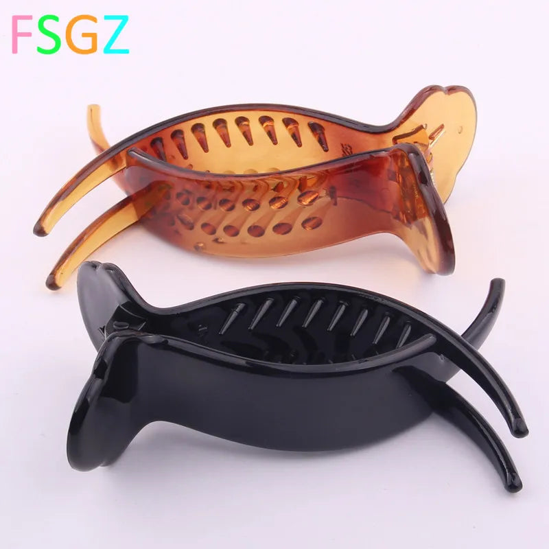 Garra Premium 3 Dentes — Presilha de Cabelo 8,3 cm (Fixação Forte)