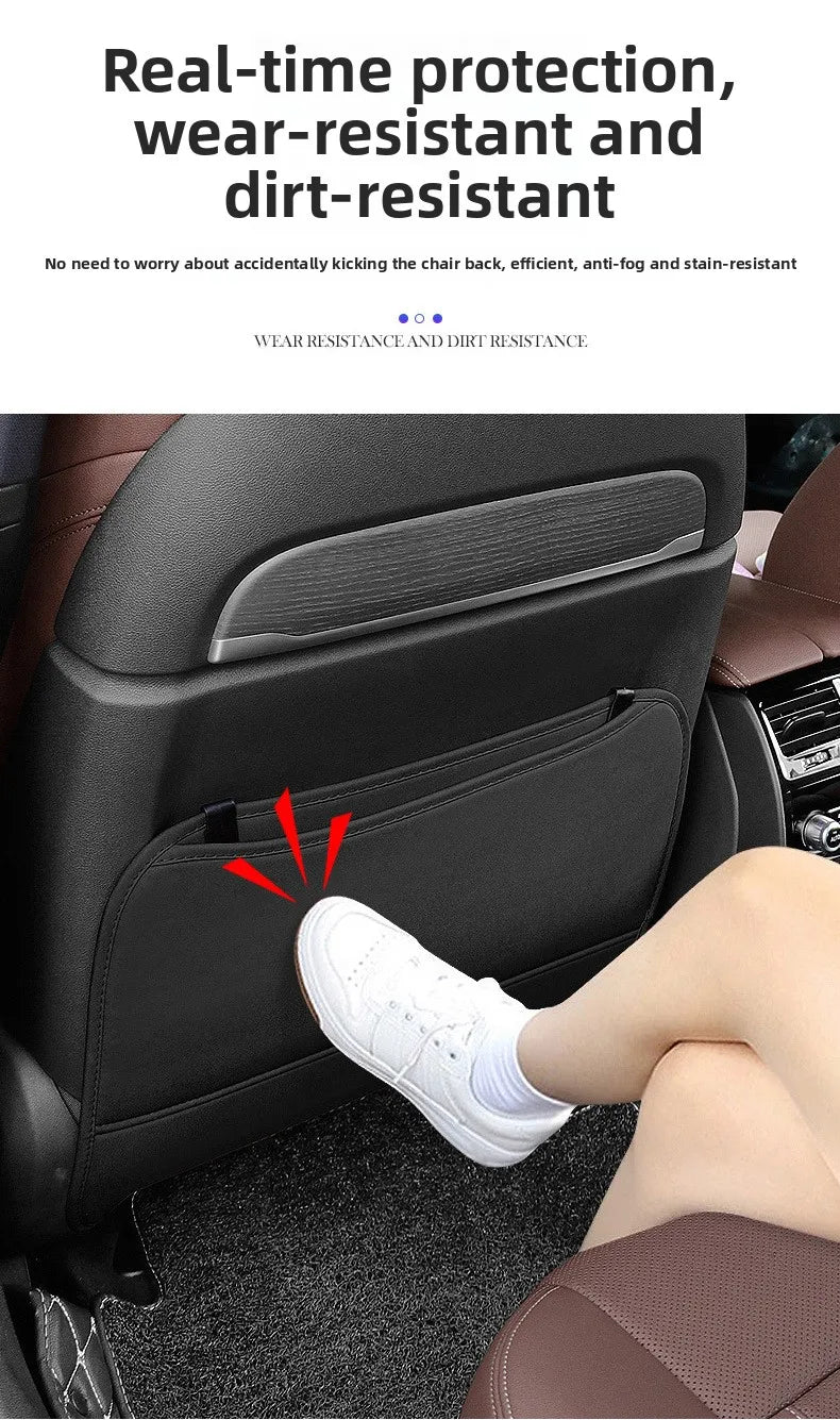 Organizador de Encosto em Couro PU – Porta-Objetos Universal p/ Carro