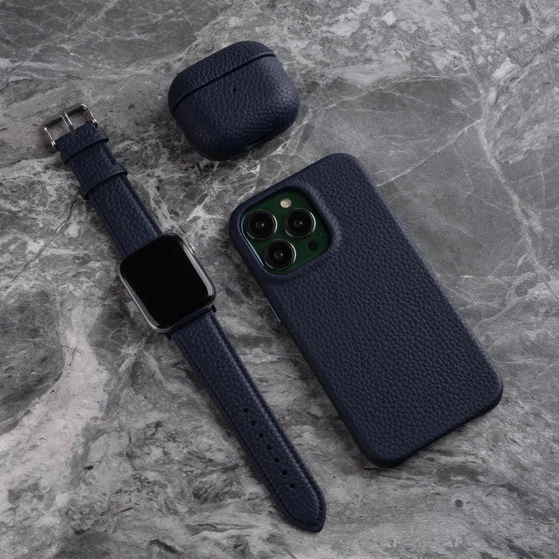 Capa YMW Magnetic de Couro Legítimo p/ iPhone 13 | Pro | Pro Max | mini