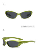 Óculos Y2K Punk Esportivo UV400 – Goggle Futurista Unissex