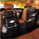 Organizador de Encosto em Couro PU – Porta-Objetos Universal p/ Carro