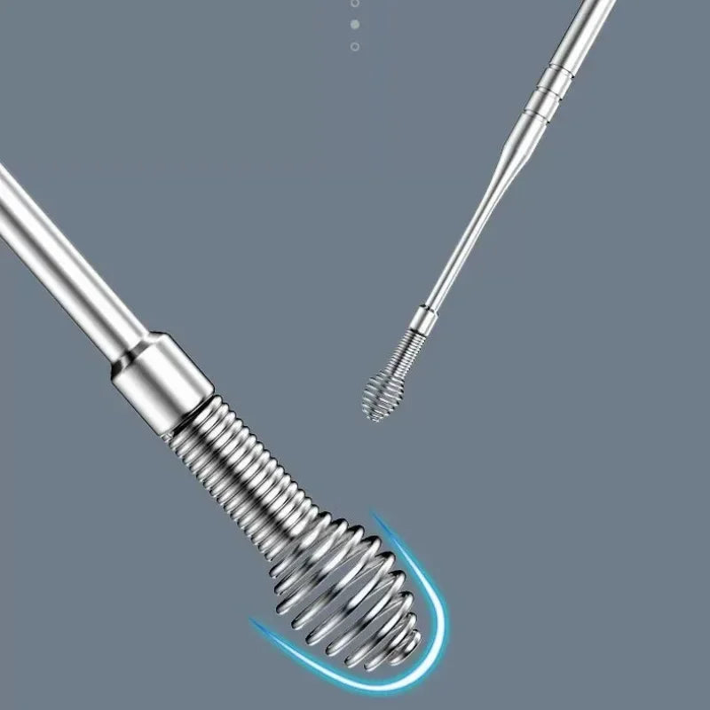 Kit Removedor de Cera – 9/10 Peças em Aço Inox com Estojo Portátil