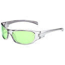 Óculos de Sol Y2K Punk Goggle Feminino – UV400, Lente PC, Estilo Retangular Envolvente