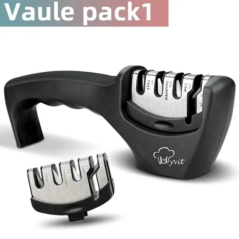 Afiador Pro 3–4 Estágios | Diamante, Tungstênio & Cerâmica