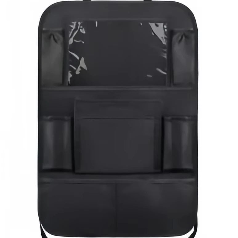 Organizador de Encosto em Couro PU – Porta-Objetos Universal p/ Carro