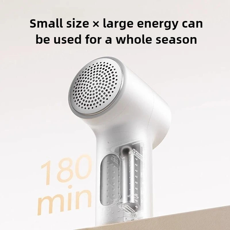 FiberLift™ Pro – Removedor de Bolinhas Recarrregável (6 lâminas, sucção forte, até 180 min)