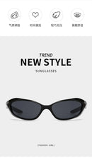 Óculos Y2K Punk Esportivo UV400 – Goggle Futurista Unissex