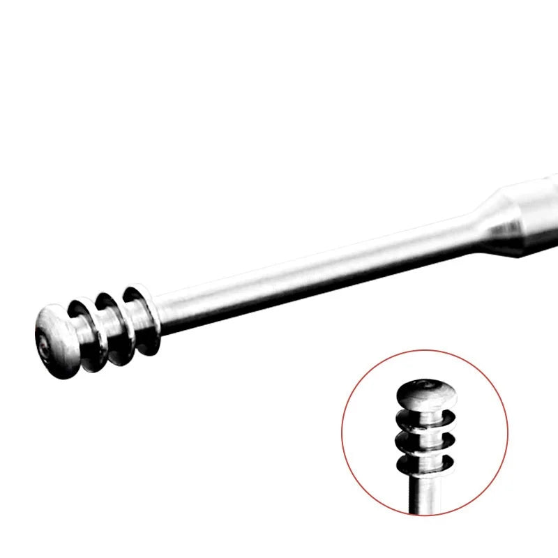 Kit Removedor de Cera – 9/10 Peças em Aço Inox com Estojo Portátil