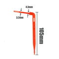 Seta Gotejadora para Irrigação por Gotejamento – 20 un • 1–3 L/h