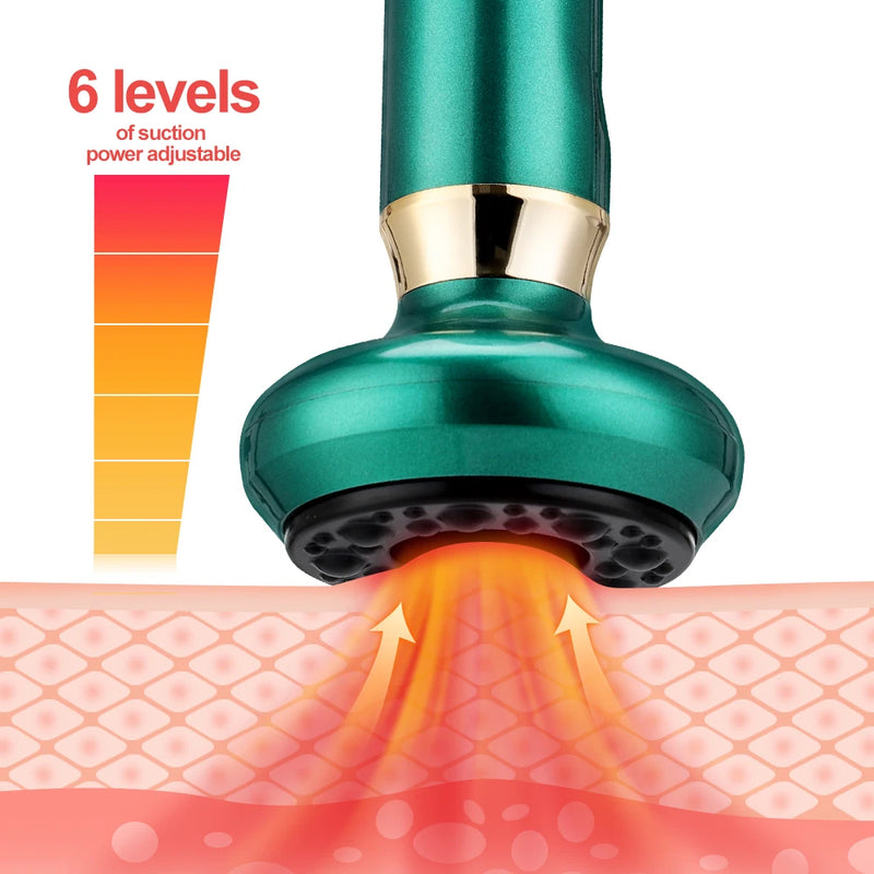 Massageador de Ventosas Magnéticas Recarregável – Esculpir & Suavizar (Corpo todo)