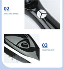 FollicleFlow™ LED – Pente Massageador com Vaporização Nano + Vibração (Anti-Queda • Crescimento Assistido)