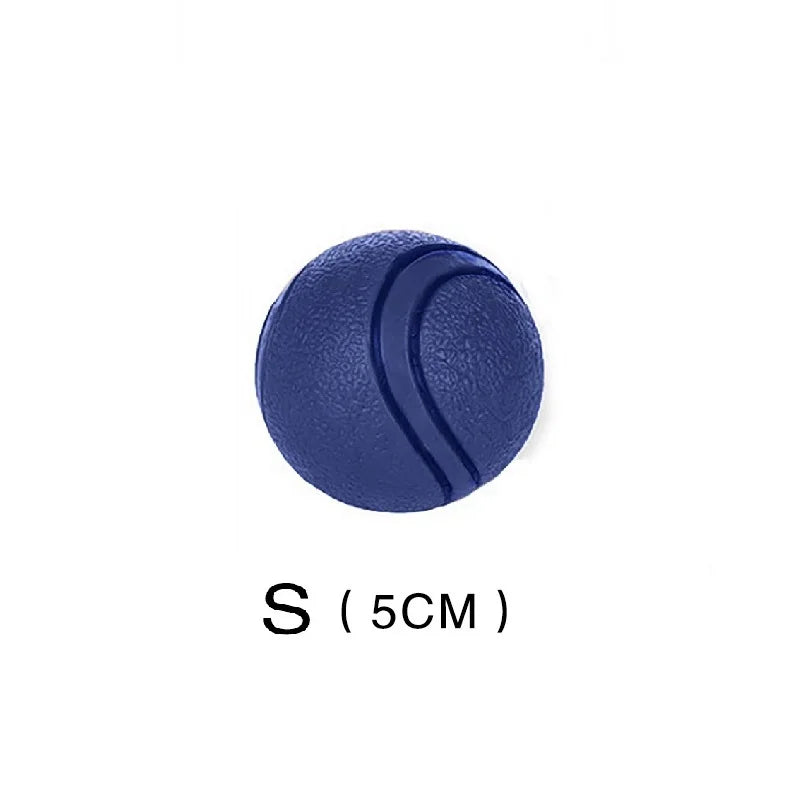 Bola de Borracha TPR para Cães S–XL | Resistente