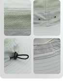 Chapéu Outdoor 360° — Bucket/Fisherman Respirável (Secagem Rápida)