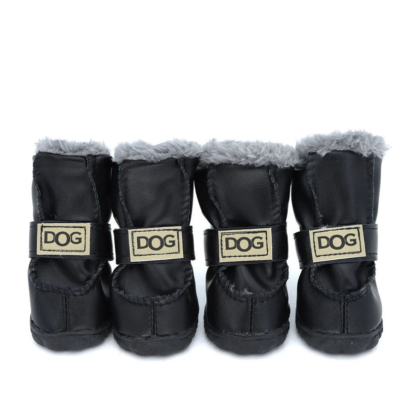 Botinhas Impermeáveis para Cães 4Pç | Antiderrapante
