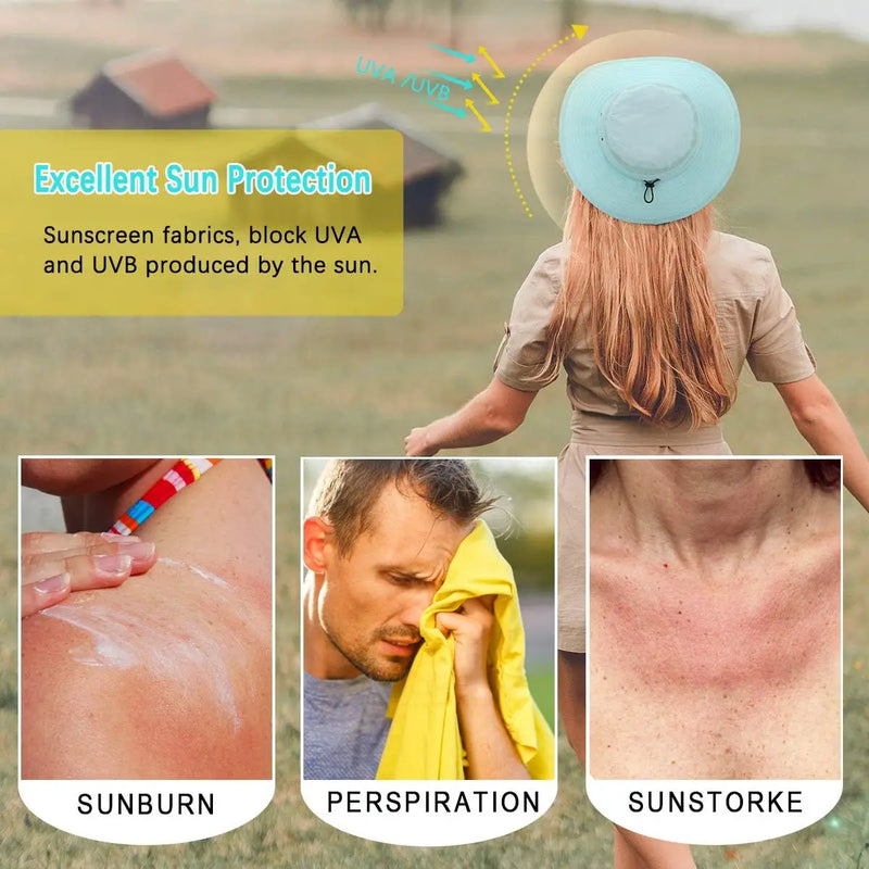 Chapéu Outdoor 360° — Bucket/Fisherman Respirável (Secagem Rápida)