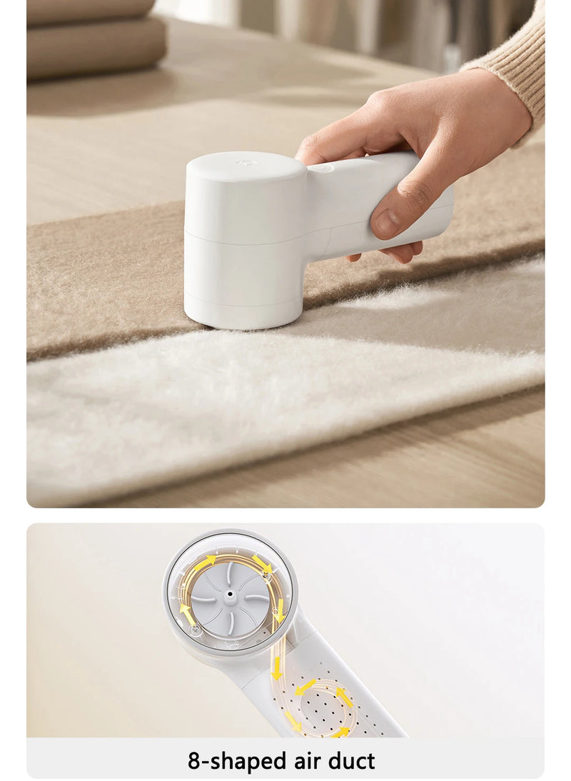 FiberLift™ Pro – Removedor de Bolinhas Recarrregável (6 lâminas, sucção forte, até 180 min)